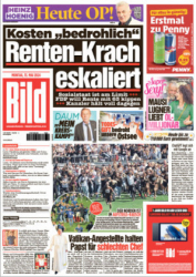 :  Bild Zeitung vom 13 Mai 2024