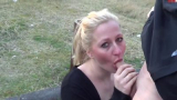 : Skylabitch - Jogging-Flittchen mit Sperma vollgepumpt