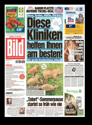 : Bild Zeitung vom 18. Mai 2024