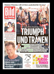 :  Bild am Sonntag vom 19 Mai 2024