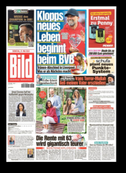 :  Bild Zeitung vom 21 Mai 2024