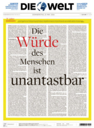 :  Die Welt vom 23 Mai 2024