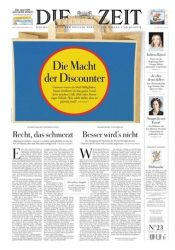 :  Die Zeit mit Magazin No 23 vom 23 Mai 2024