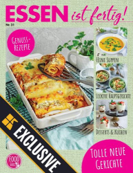 : Foodkiss Essen ist fertig Magazin No 21 2024
