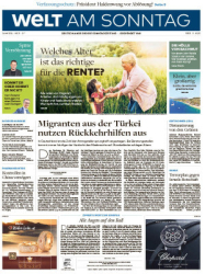 : Welt am Sonntag - 26. Mai 2024