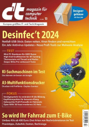 : ct Magazin für Computertechnik No 13 vom 31  Mai 2024
