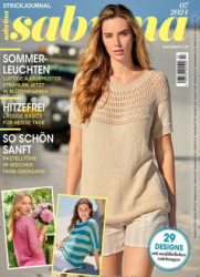 :  Sabrina Strickjournal Magazin Juli No 07 2024