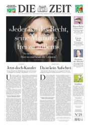 :  Die Zeit mit Magazin No 25 vom 06 Juni 2024