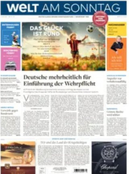 :  Die Welt am Sonntag Frühausgabe vom 08 Juni 2024