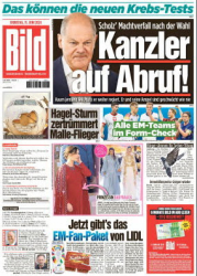 : Bild Zeitung vom 11 Juni 2024