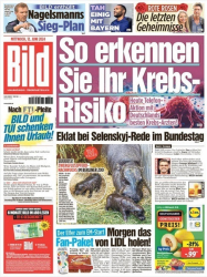 : Bild Zeitung vom 12. Juni 2024