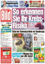 :  Bild Zeitung vom 12 Juni 2024