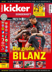 : Kicker Sonderheft - Die große Bilanz 2023-2024