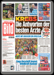 :  Bild Zeitung vom 13 Juni 2024