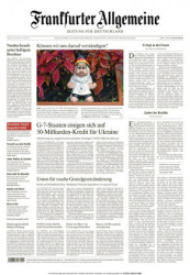 :  Frankfurter Allgemeine Zeitung vom 14 Juni 2024