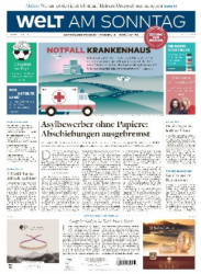 :  Die Welt am Sonntag Frühausgabe vom 15 Juni 2024