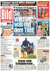 : Bild Zeitung 17 06 2024