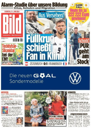 : Bild Zeitung vom 18 Juni 2024