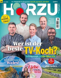 : Hörzu Fernsehzeitschrift No 26 vom 21  Juni 2024
