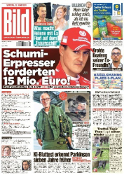 : Bild Zeitung vom 22 Juni 2024