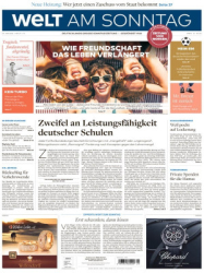 : Welt am Sonntag - 22. Juni 2024