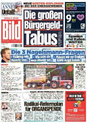 : Bild Zeitung vom 25 Juni 2024