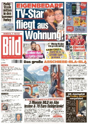 : Bild Zeitung vom 27 Juni 2024