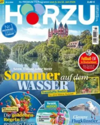 :  Hörzu Fernsehzeitschrift No 27 vom 28 Juni 2024