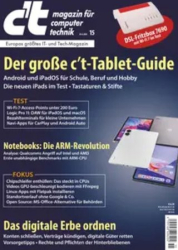 :  ct Magazin für Computertechnik No 15 vom 28 Juni 2024