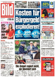 :  Bild Zeitung vom 03 Juli 2024