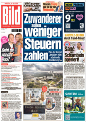 :  Bild Zeitung vom 09 Juli 2024