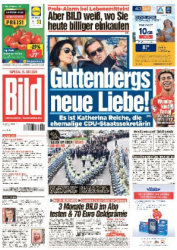 : Bild Zeitung vom 13. Juli 2024