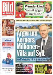 : Bild am Sonntag - 14 Juli 2024