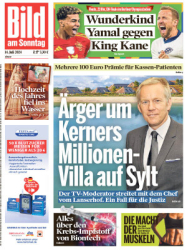 : Bild am Sonntag - 14 Juli 2024