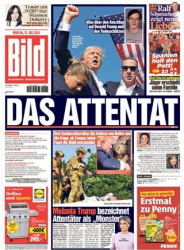 :  Bild Zeitung vom 15 Juli 2024