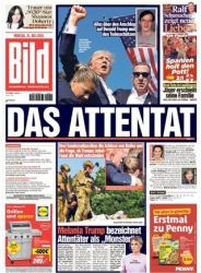 : Bild Zeitung vom 15 Juli 2024