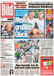 :  Bild Zeitung vom 16 Juli 2024