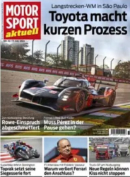 : Motorsport aktuell Magazin No 32 vom 17 Juli 2024