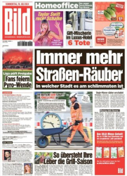 :  Bild Zeitung vom 18 Juli 2024