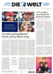 :  Die Welt vom 19 Juli 2024