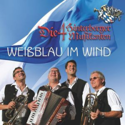 : Die 4 Hinterberger Musikanten - Weissblau Im Wind (2019)