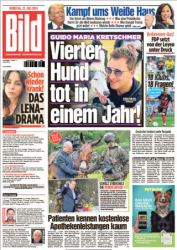 :  Bild Zeitung vom 23 Juli 2024