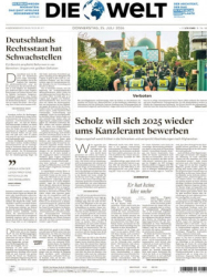 :  Die Welt vom 25 Juli 2024