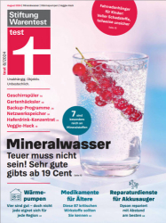 : Stiftung Warentest Test Magazin - August 2024