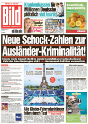 :  Bild Zeitung vom 26 Juli 2024