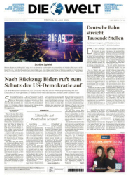 :  Die Welt vom 26 Juli 2024