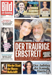 : Bild am Sonntag vom 28. Juli 2024