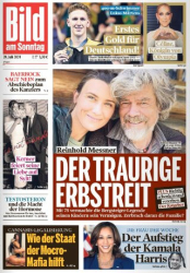 : Bild am Sonntag - 28. Juli 2024