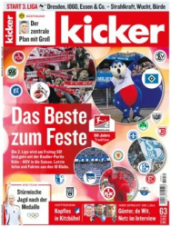 : Kicker Sportmagazin No 63 vom 01. August 2024