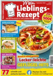 :  Mein Lieblingsrezept Magazin September No 09 2024